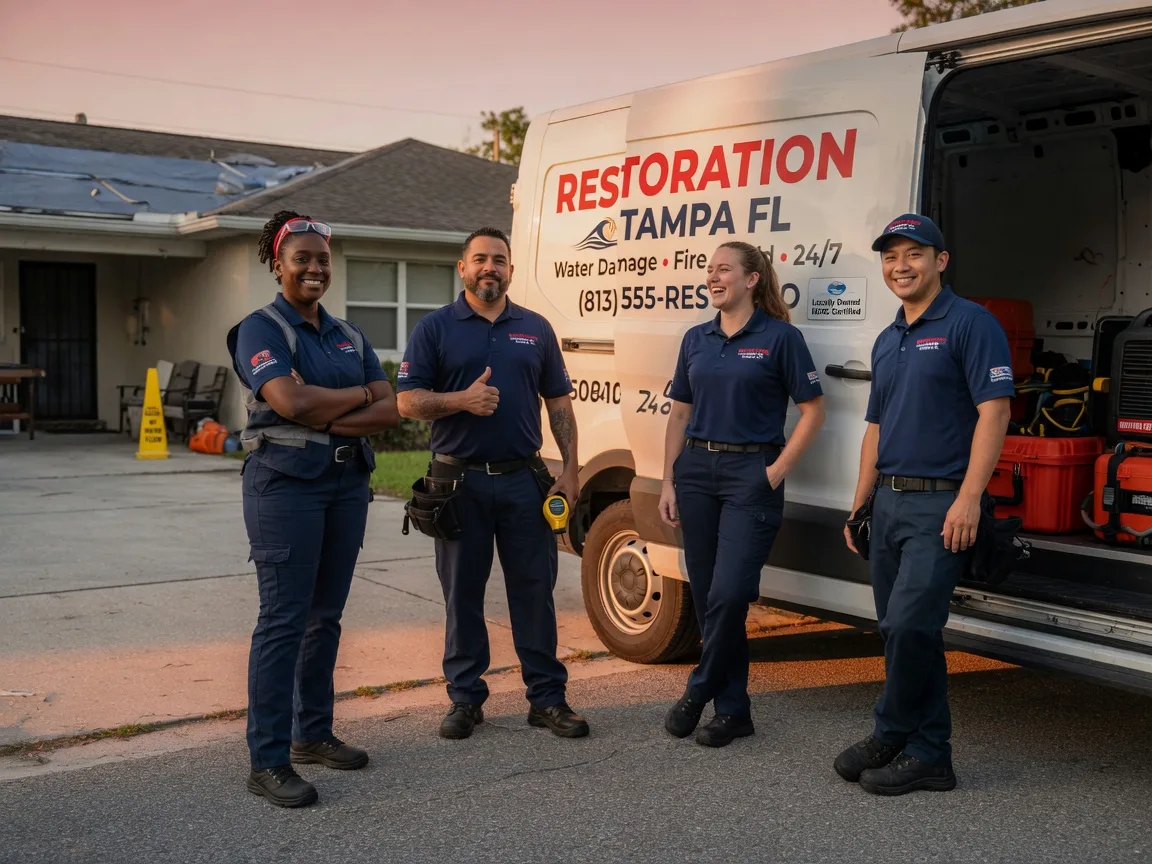 Water Damage Restoration company in Alma Center, WI